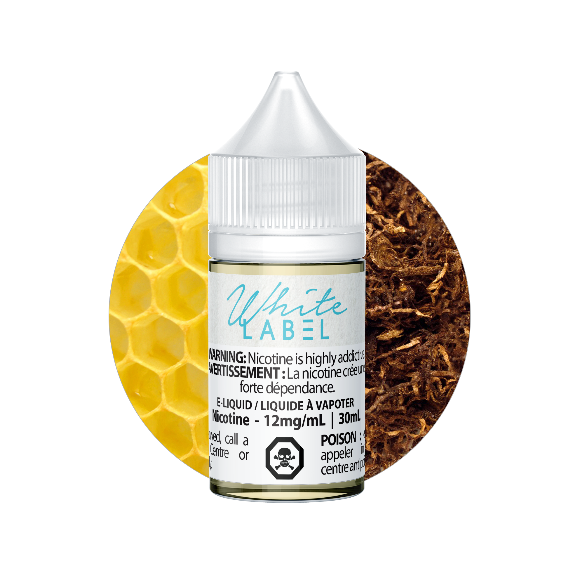 Vaporus White Label Honey Tab 30 mL bottle